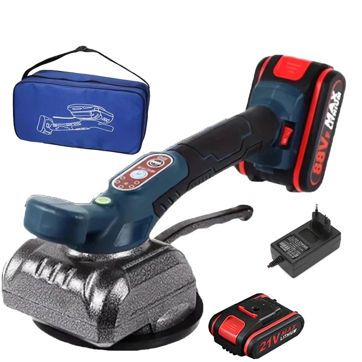 Акумулаторен шлайф, 3500W, регулируеми вибрации, 1 батерия, 125мм