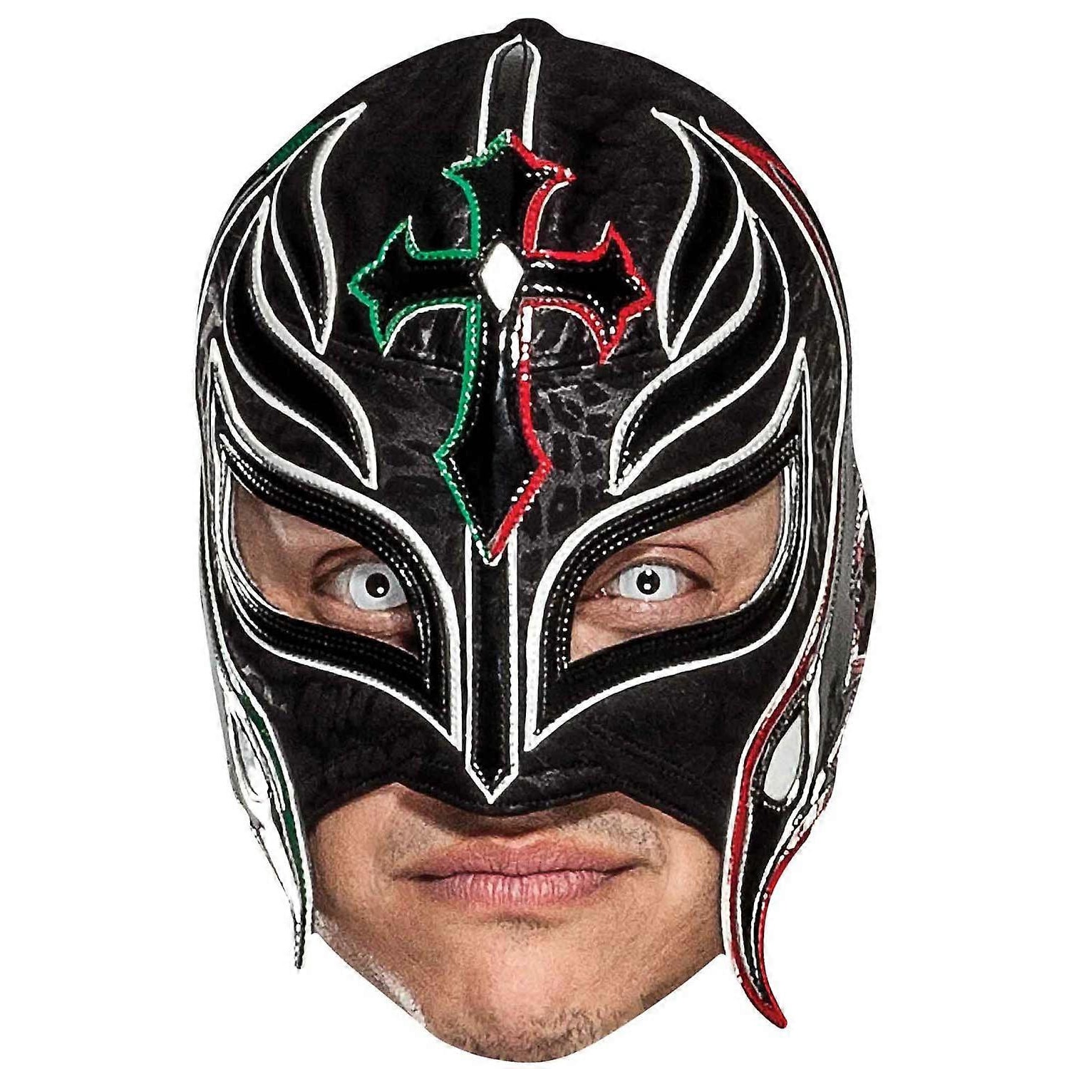 Masca de carnaval Rey Mysterio, 2D, multicolor, pentru petreceri
