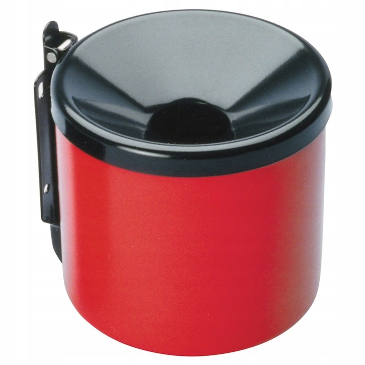 Scrumiere metalica, MEVA, autoextinguibila, 9x10cm, pentru interior si exterior