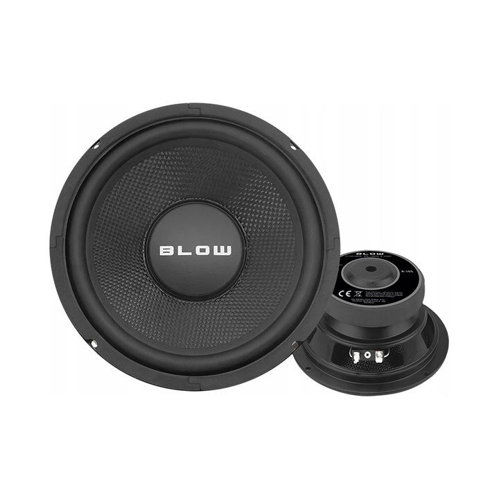 Subwoofer auto Blow 6,5", 200W, 4Ohm, 165mm, negru