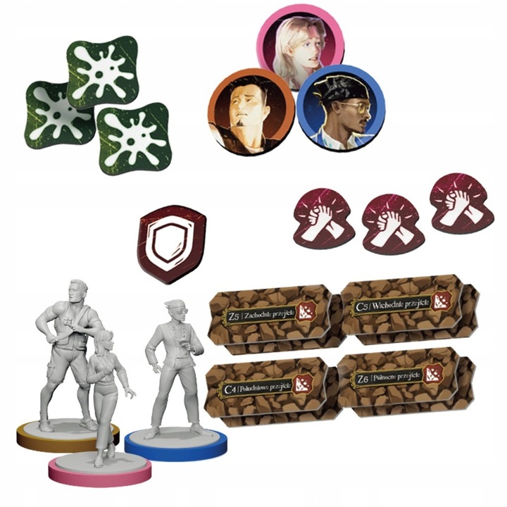 Настолна игра Terrorscape: Nieumarla wrogosc, 2-4 играчи, 14+, 45 минути, полски