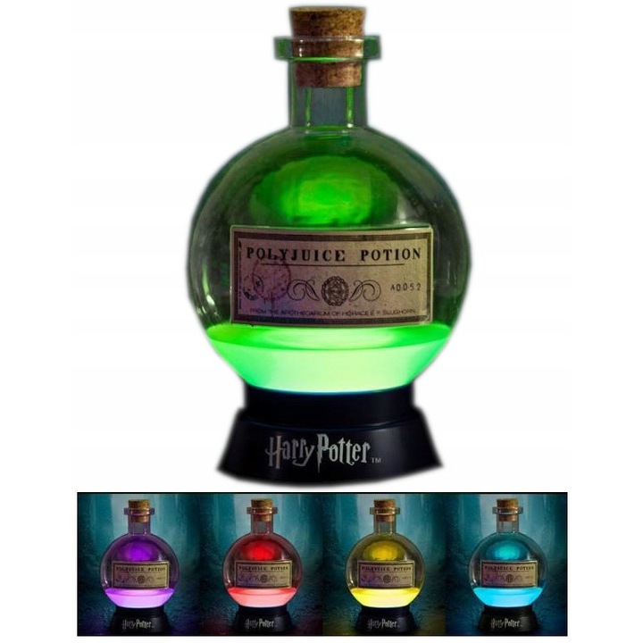 Harry Potter éjjeli lámpa, Fizz Creations, 20 cm, többszínű