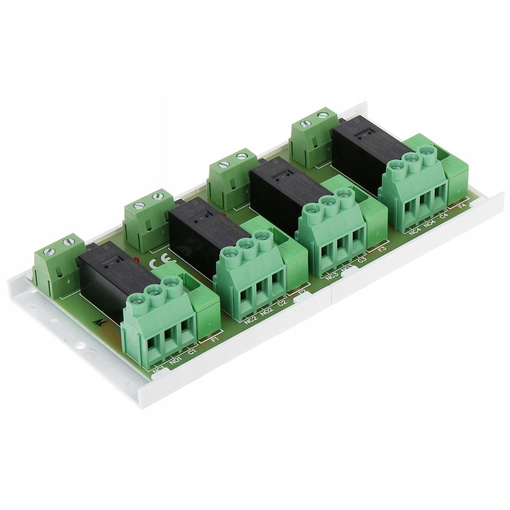 Модул реле Pulsar AWZ-626, 4 изхода, LED, 151x70x28mm
