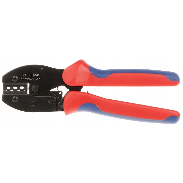 Cleste manuala pentru conectori neizolati SN-48B, 0,5-2,5mm2, 19x7,5cm