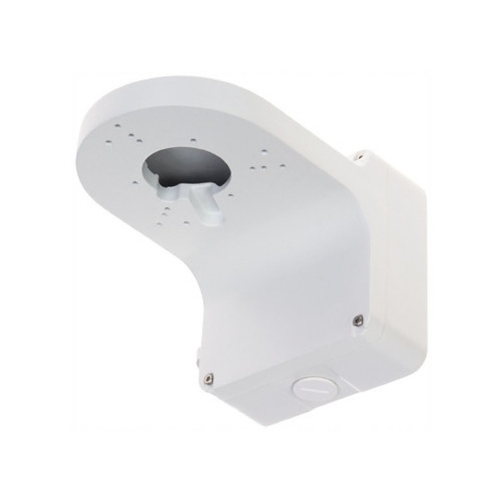 Suport de perete pentru camere dome DAHUA PFB206W, din aluminiu, cu ascundere cabluri, Alb, 222x160x144 mm