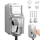 Priza pentru exterior, Buyya, 250V, 10-16A, 50-60Hz, IP66 Impermeabil, cu intrerupator separat, material PC, rezistenta la imbatranire, pentru stechere cu diametrul de 20 mm/25 mm, perfecte atat pentru utilizare in interior, 182*80*62mm, Alb