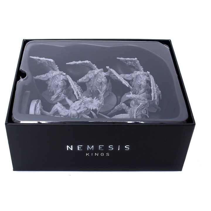 Nemesis: Alien Kings, extensie cu 5 figurine colectionabile, joc de societate, multicolor
