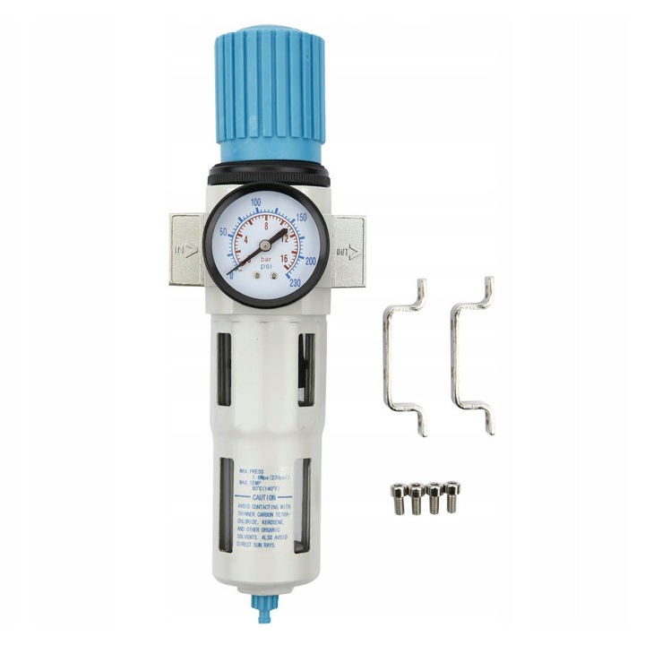 Regulator de presiune cu filtru si odorizator REDATS P-770 1/2", 0-12 bar, 0-60°C, 3400 l/min