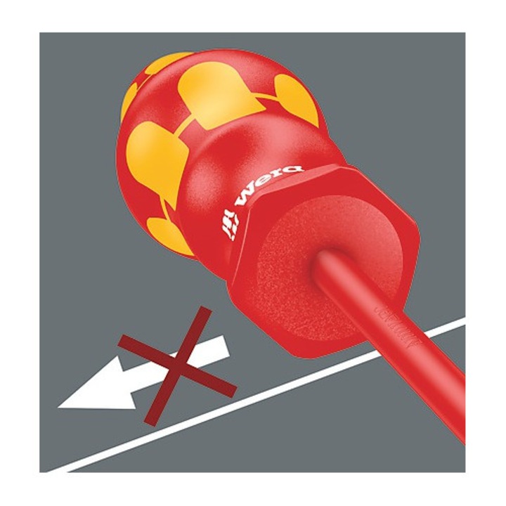 Surubelnita Wera, 7x125mm, cu maner izolat, lungime totala 230mm