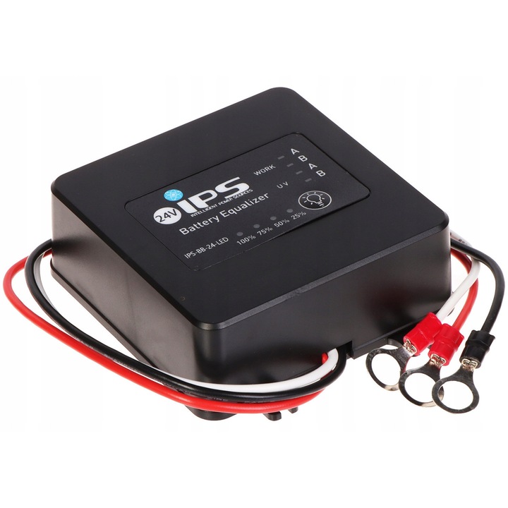 Stabilizator de tensiune MPL IPS-BB-24-LED, 24V DC, 0-5A, 105x95x50mm