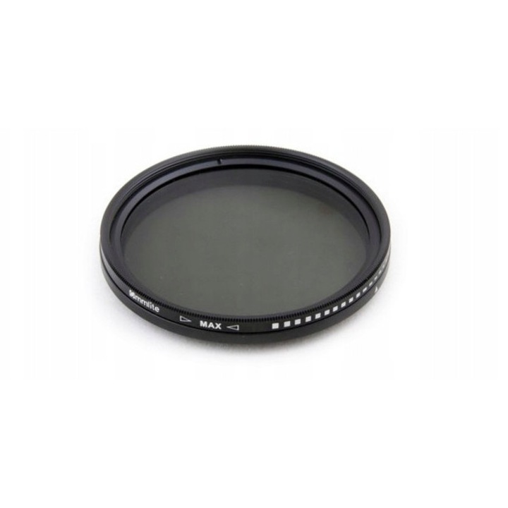 Filtru Fader ND 58mm, SEAGULL, reglabil ND2-ND400, sticla optica, constructie conica