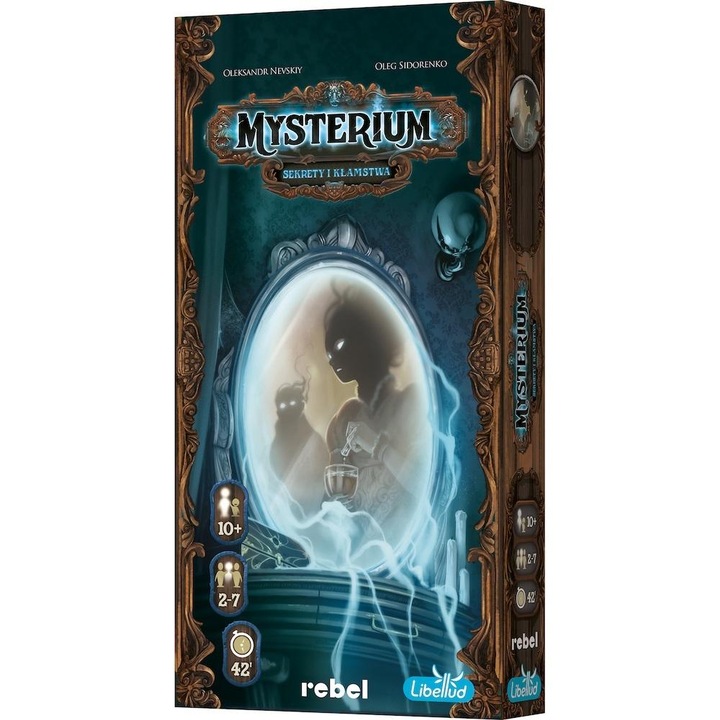 Mysterium: Titkok és hazugságok, társasjáték, 18 történetkártya, 42 víziókártya