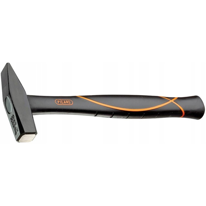 Ciocan Picard 600g, trunchi din fibra de sticla, maner moale, dimensiuni 600g
