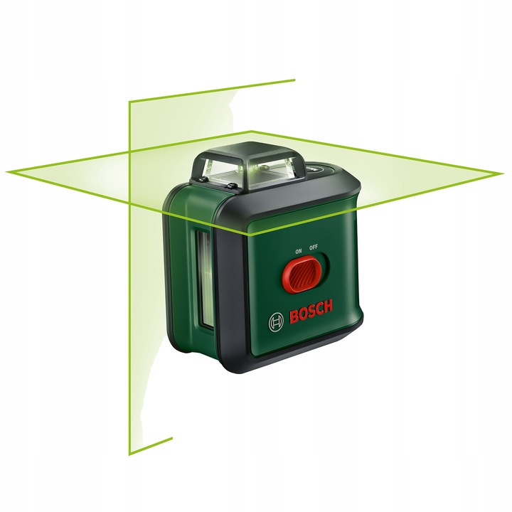 Laser liniar Bosch Universal Level 360, 360° nivelare automata, raza 24m, 114x66x111mm