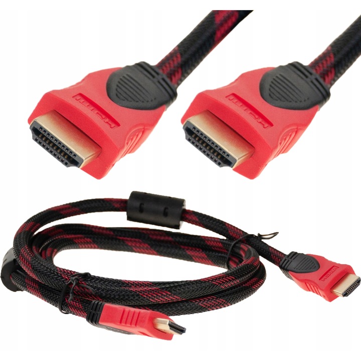 Cablu HDMI Martom 30m, 5Gbps, rezolutie HD 1920x1080p, conectori aurii