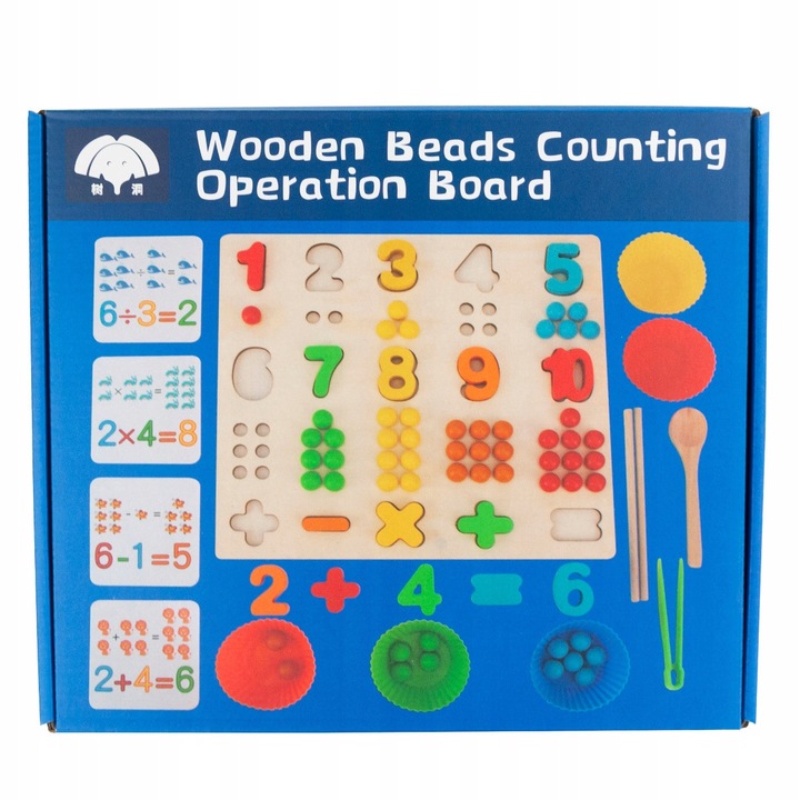 Образователна игра, Martom, лесна за използване, комплект, многоцветна, 30x27см