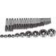 SET DE FILETE SI TAROZI M3-M18 40 ELEMENTE INSERTIE DE ATELIER PENTRU CARUCIOR