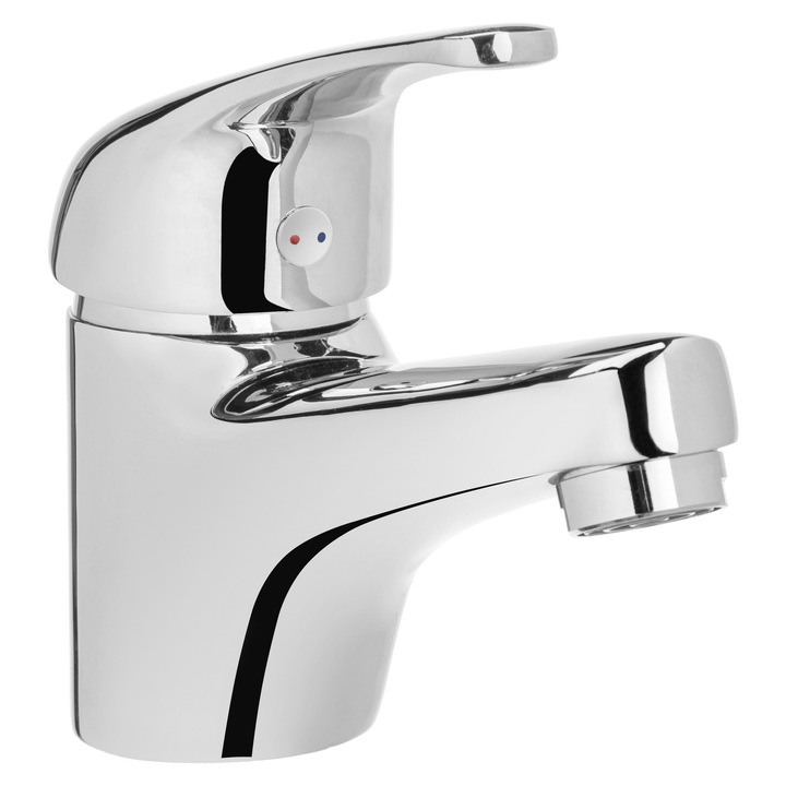 Perea mosdócsaptelep, króm, egykaros modell, pultra szerelhető, 40mm, 3/8"