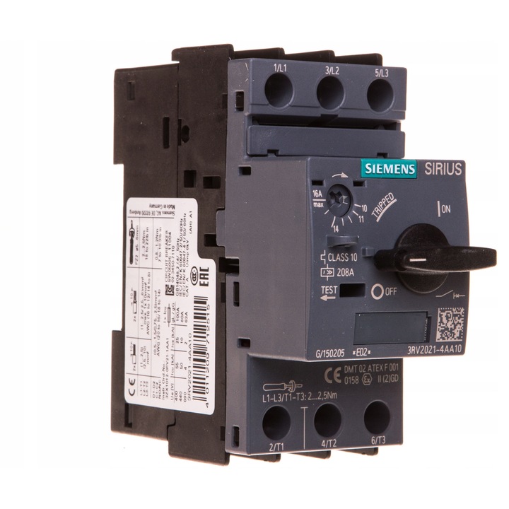 Siguranta electrica, Siemens 3P 7,5kW 11-16A IP20