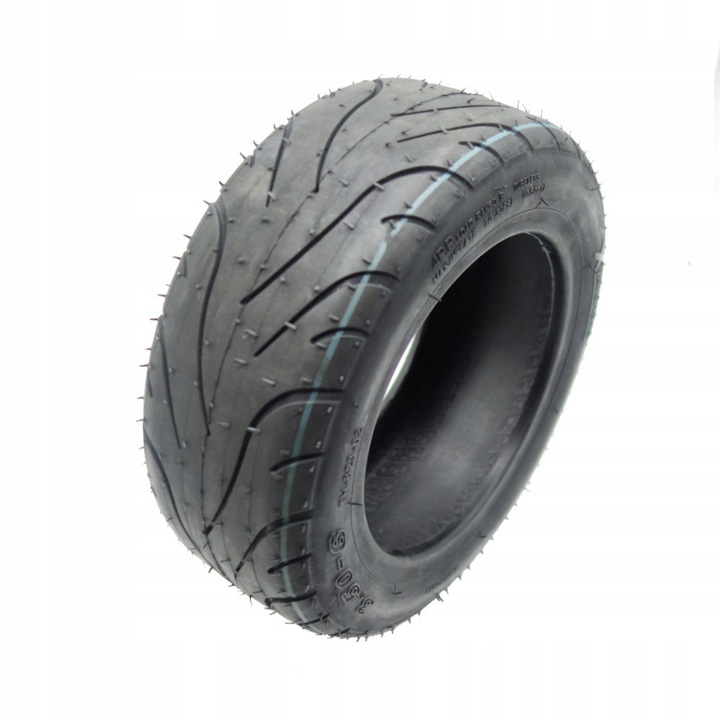 Opona pneumatica XuanCheng 10x3.5"-6, neagra, pentru hulajnoga Laotie ES19