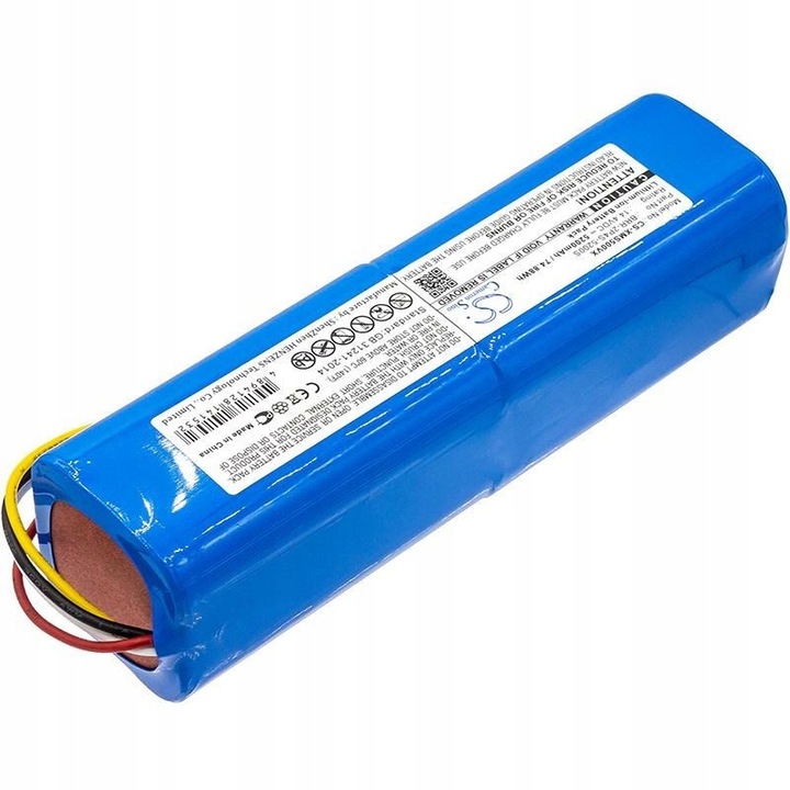 Akkumulátor Roborock S5, S6, S6 Max, S7, S7 MaxV, Q7 Max, Q7 Max+ porszívókhoz, 5200mAh, 14.4V, Li-Ion