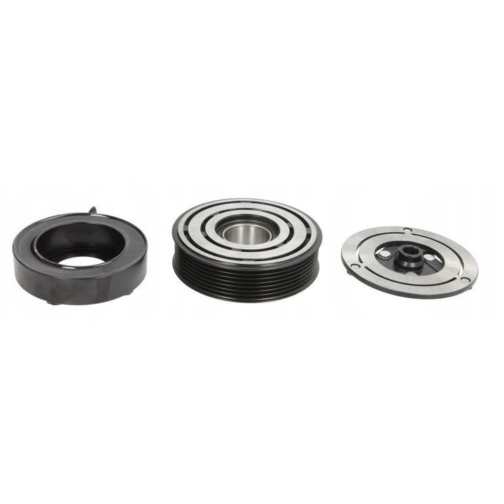 Kompresszor, klímaberendezés, Thermotec, DCS17, 7 bordás, 12V, 115mm