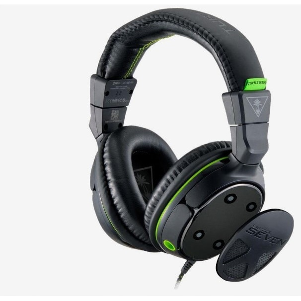 Casti cu fir Turtle Beach XO7, sunet premium, microfon detasabil, negru