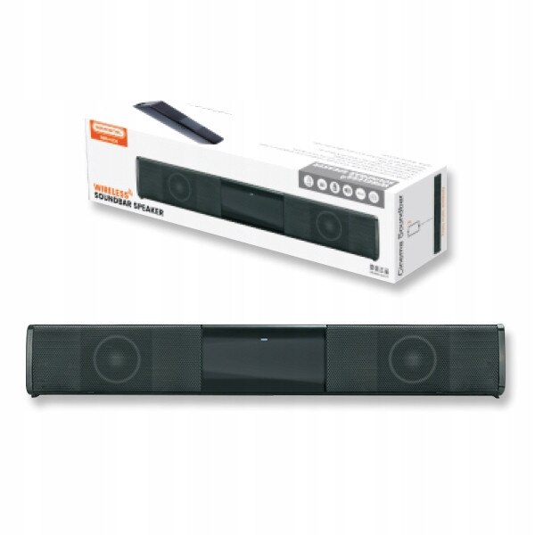Soundbar, 10 W, Bluetooth, 330x50x50mm, set cu cablu de incarcare si cablu AUX