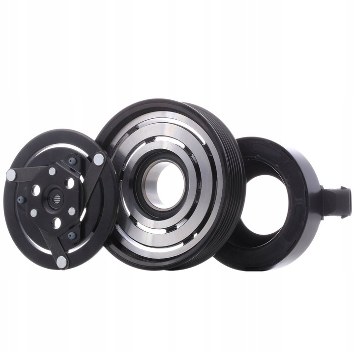 Autóalkatrész, MaXgear, klímakompresszor kuplung, 6 horony, 129mm, 12V