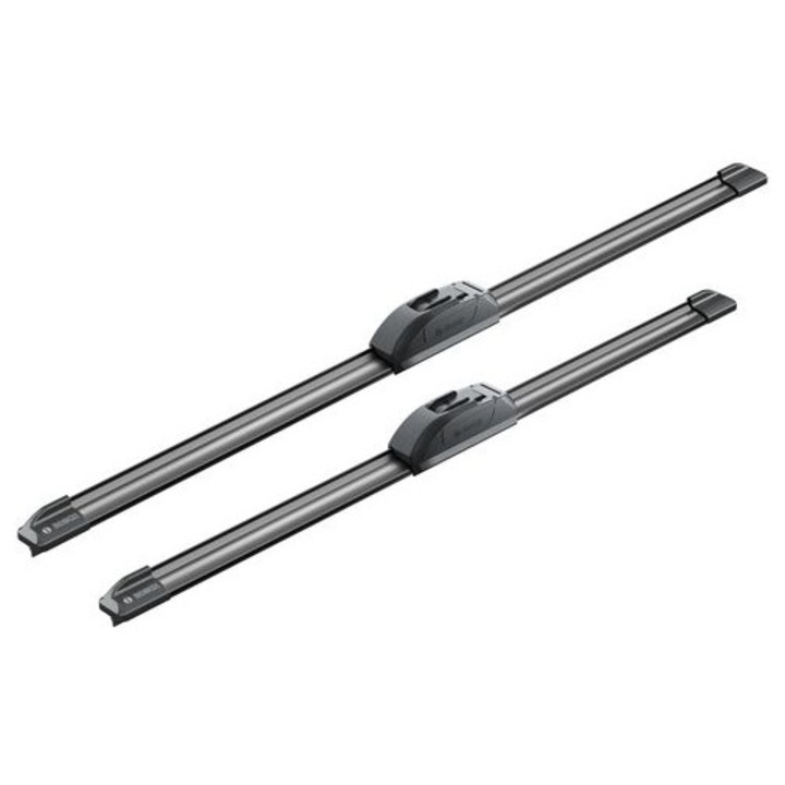 Комплект чистачки Bosch Aerotwin 550x475mm без шарнири, черен