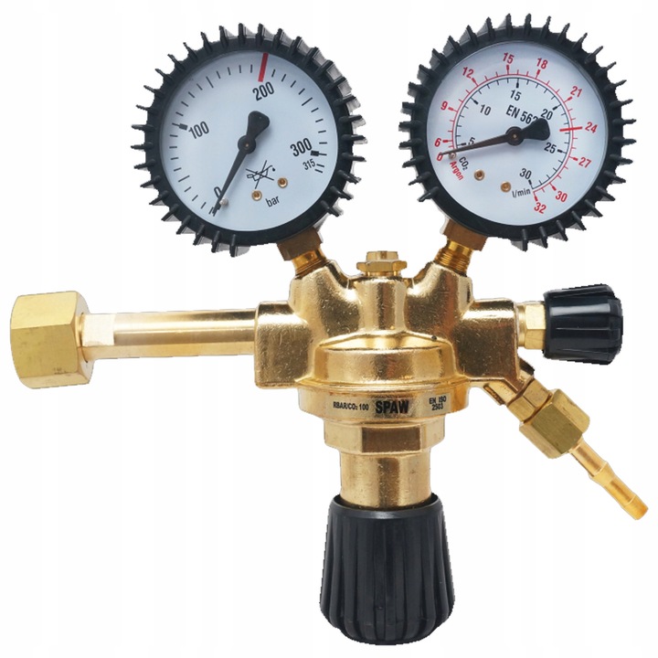 Reductor Magnum, 200 bar, 4 bar, 32l/min, argon/CO2, pentru sudare MIG/TIG