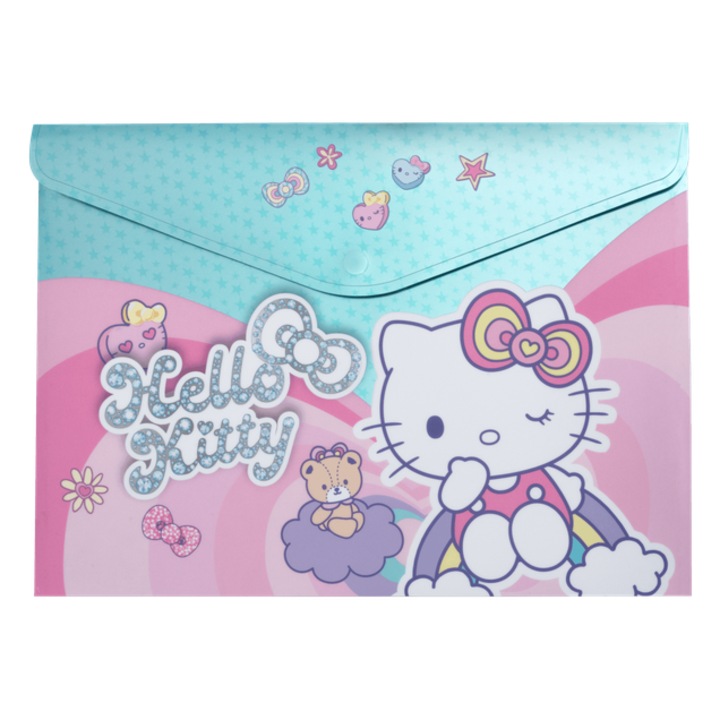 Папка с копче CoolPack А4 PP_2 Hello Kitty Pastel