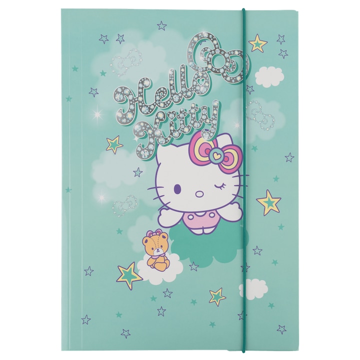 Папка картон CoolPack А4_2 Hello Kitty Pastel