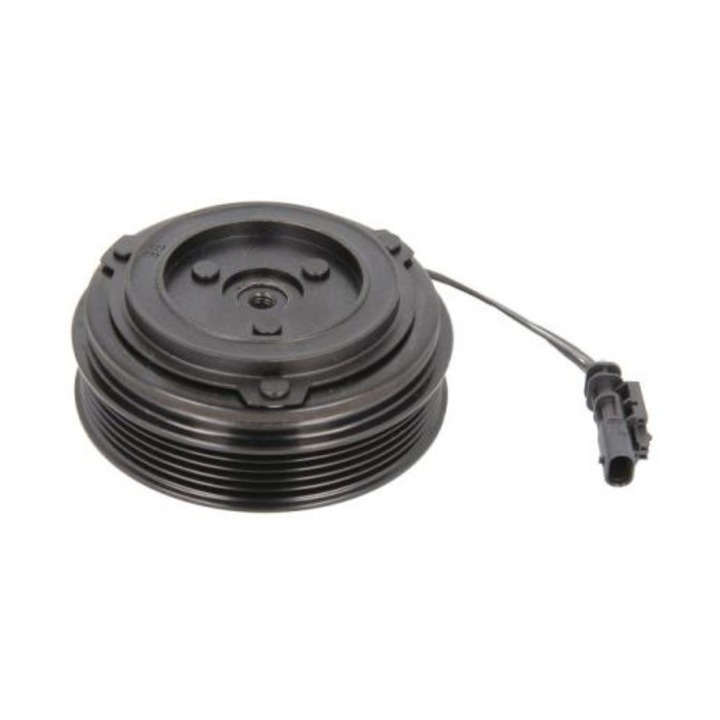 Autóalkatrész, Thermotec, klímakompresszor elektromágneses tengelykapcsoló, 110mm, 5 horony