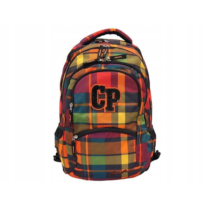 Cool Pack College hátizsák, 27 l, többszínű, 4 rekeszes, rendszerezővel