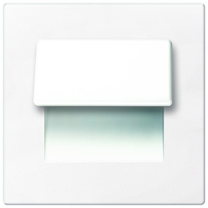 BRITOP LED lépcsőlámpa, 0.5W, fehér, 70x70x51mm, IP44