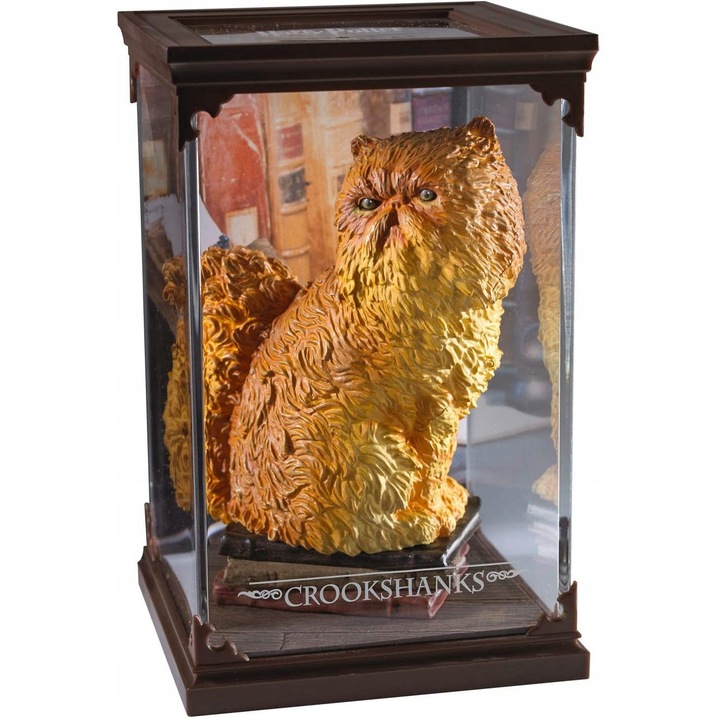 Figurina The Noble Collection Magical Creatures No 11 - Crookshanks, portocalie, 0.7kg