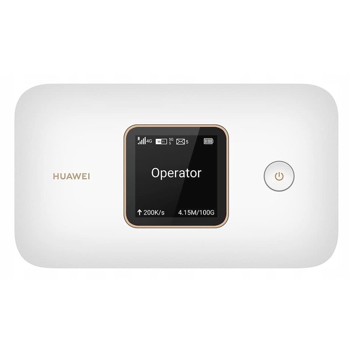 Router mobil Huawei E5785-320A, 4G LTE, dual-band, alb, 108x62x17,3mm