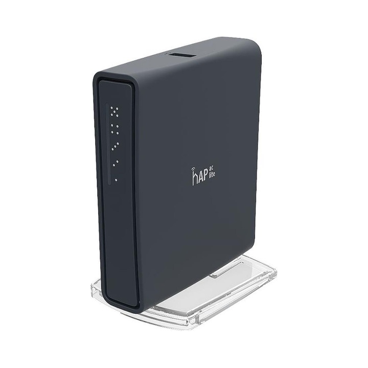 Router wireless Mikrotik, 2.4 GHz si 5 GHz, 11.9x9.8x3.4cm