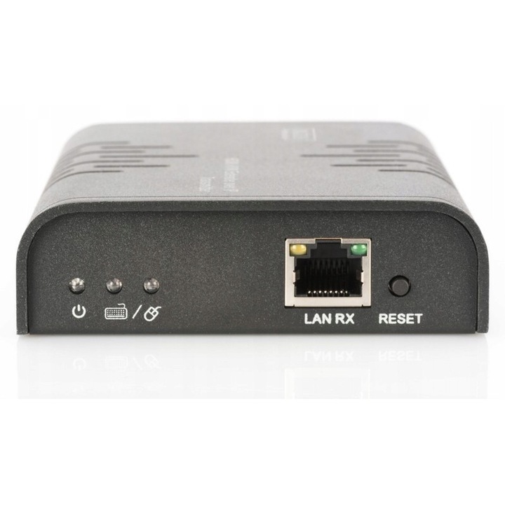Удължител Digitus, USB и HDMI, 120м, черен, 2.6x9x11см
