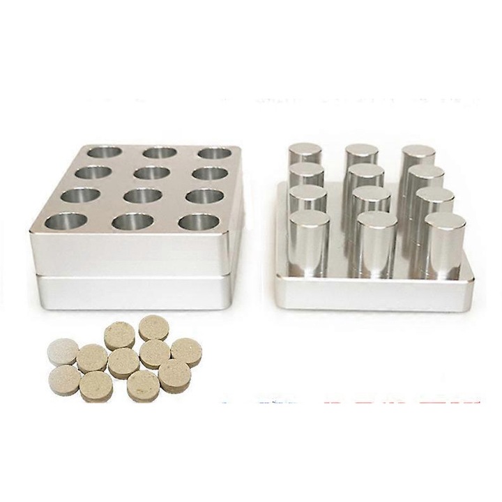 Presa manuala pentru lapte, 12 gauri, inox, dimensiuni 12pc, 8mm/4pcs, 10mm/1pcs, 18mm