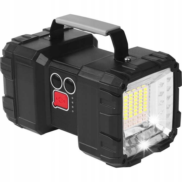 Акумулаторен LED фенер, 7 режима, многоцветен