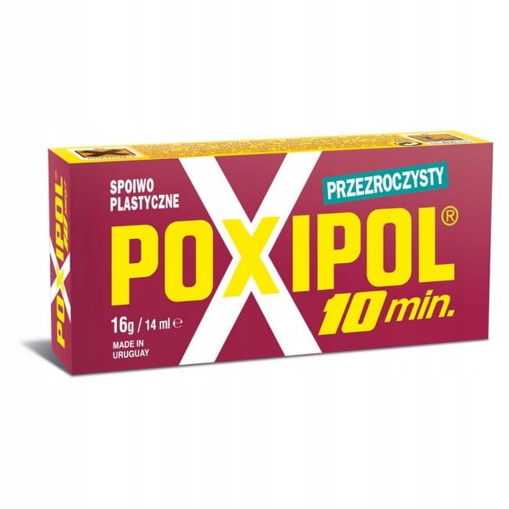 Adeziv Poxipol 14 ml, transparent, pentru metal, plastic, lemn, ceramica