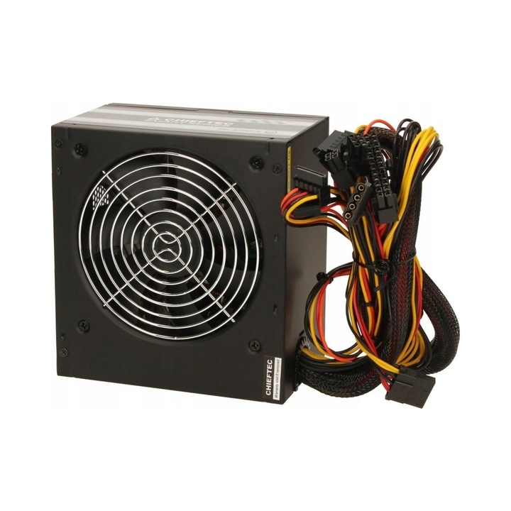 Sursa de alimentare Chieftec GPS-500A8, 500 W, cu ventilator 120 mm, negru, 1 buc