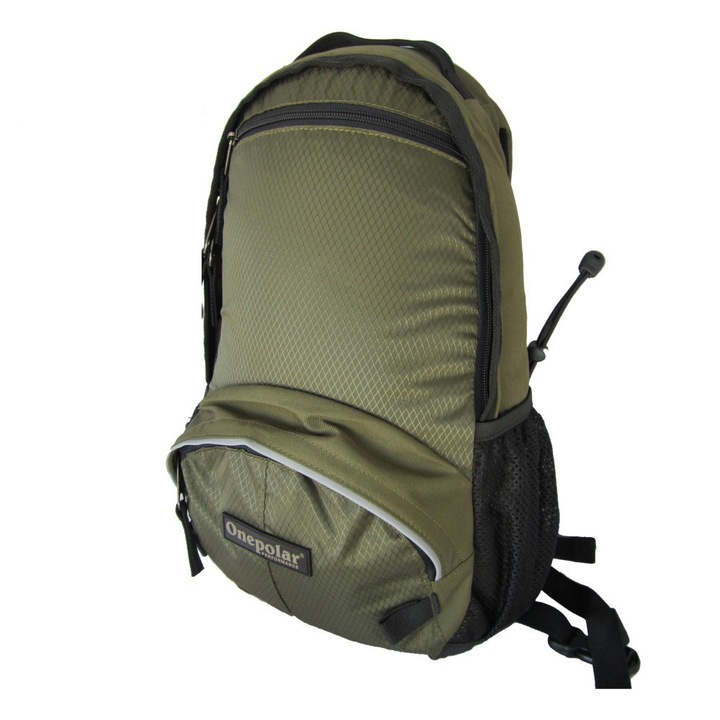 Rucsac ONEPOLAR PO1019, Urban, 45x27x10 cm, Verde