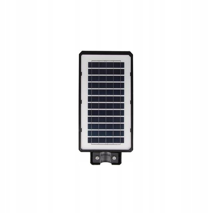 Lampa stradala, Masterled, 200W, 2400lm, negru, 476x235x57mm, IP65, incarcare solara