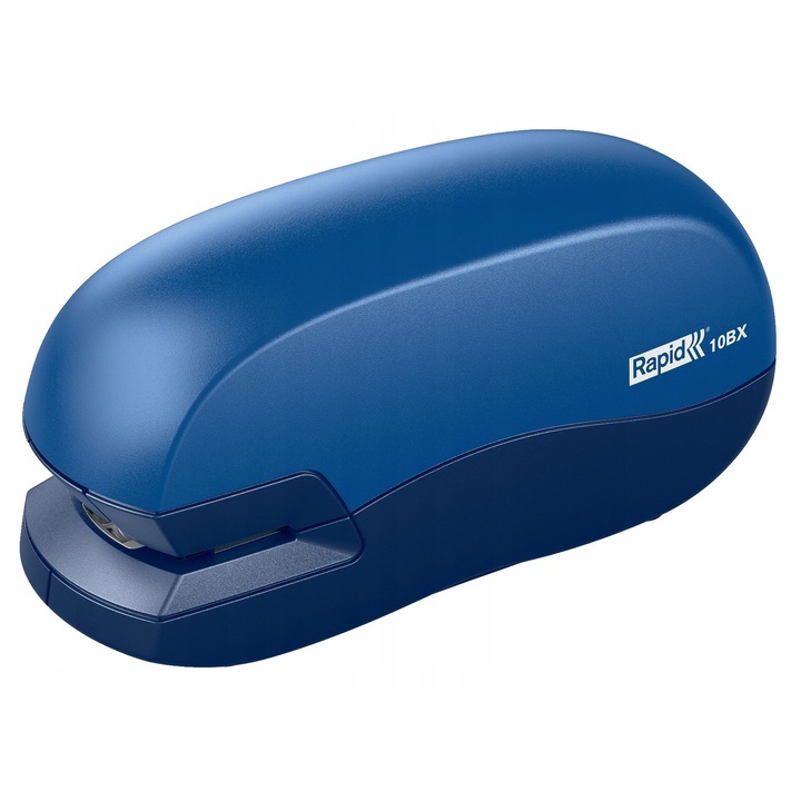 Електрически телбод Rapid, 10 листа, синьо-сив, 10 мм, с батерии