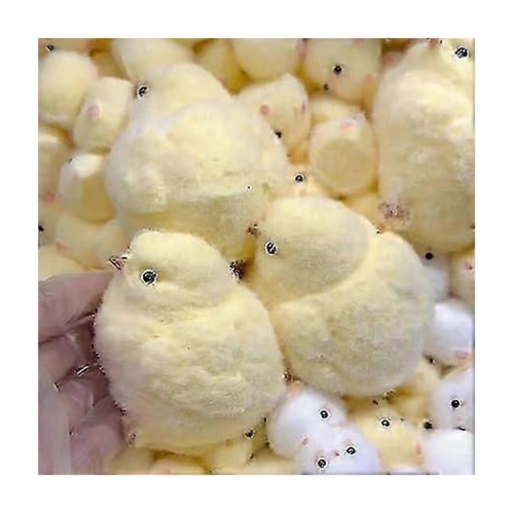 Antistressz csirke játék, 3 darabos készlet, TPR anyag, puha, hordozható