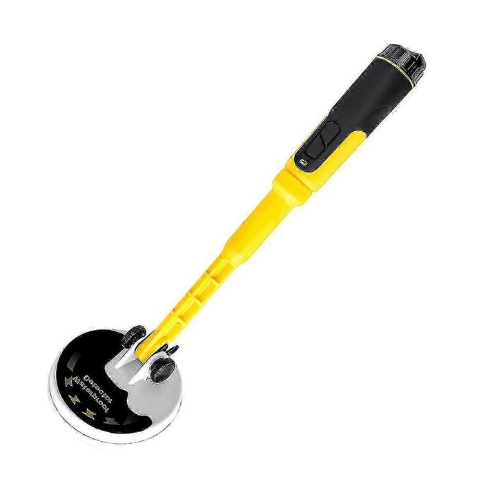 Detector metal impermeabil, 360° scanare, ABS, set complet