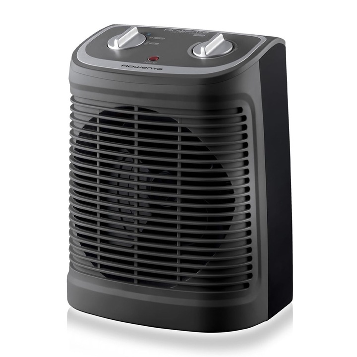 Rowenta Instant Comfort Compact ventilátoros fűtőtest *184630509, hideg levegő, 2400 W, biztonsági rendszerek, szürke